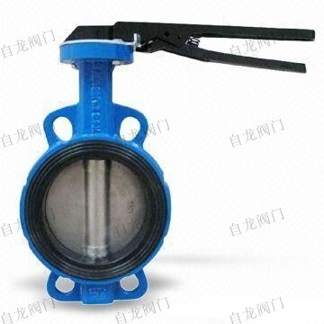 無銷手柄對夾蝶閥D71X-16Q